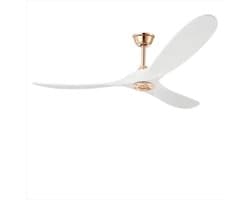 Livano Plafondventilator - Met Verlichting - Plafond Ventilator - Met Lamp - Plafonniere Met Ventilator - Stijl N - 150cm