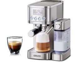 Professionele Espressomachine met Automatische Melkopschuimer en PID Temperatuurcontrole