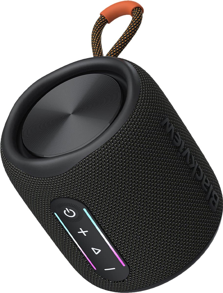Blackview AuraBass 2 - Bluetooth luidspreker - Draagbare luidspreker - Draagbare Speaker met Bluetooth - Draadloze Muziek Box - 7 uur - True Wireless Stereo - BT 5.3 - Waterbestendig IPX7 - Zwart — afbeelding 1