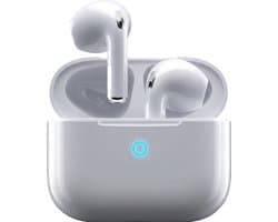 GØDLY X Oortjes Draadloos - Draadloze Oordopjes - Earbuds - Bluetooth - IPX5 - Wit - Earpods Iphone Apple & Samsung