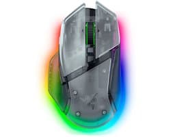 Razer Basilisk V3 Pro 35K - Draadloze Gaming Muis - Ergonomisch - RGB - 35.000 DPI - Phantom Wit