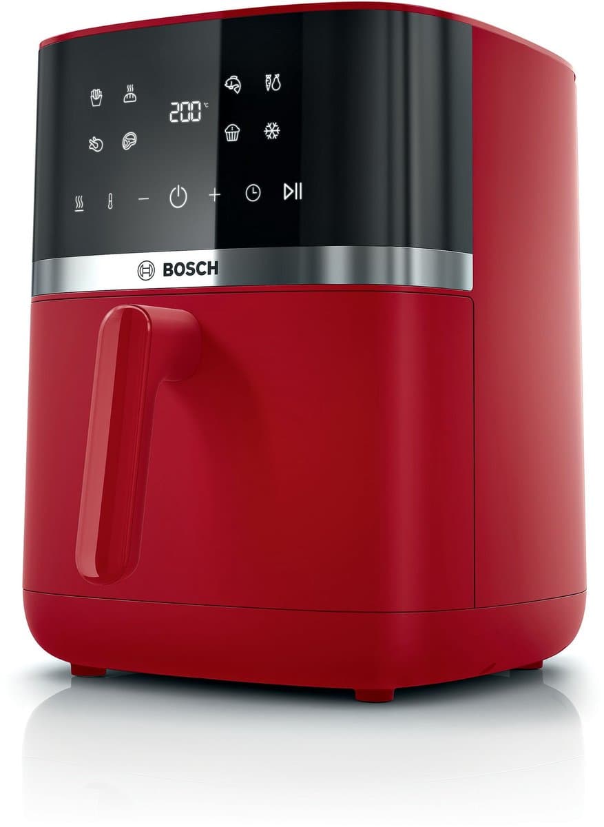 Bosch MAF462R0 Airfryer - Serie 4 - 6,1L - Ontdooifunctie - Dual heating - Warmhoudfunctie - 7 programma's - Tot 4 personen - Dieprood — afbeelding 1