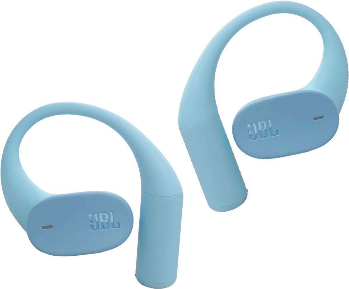 JBL Sense Lite - Open ear Oordopjes - Oortjes Draadloos - Bluetooth - Sport Oordopjes - Sporten - Hardlopen - 32 uur - Spatwaterdicht - IP54 - Blauw — afbeelding 1