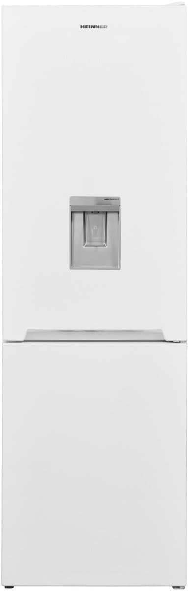Heinner HCNF-V291WDE++ Koel-vriescombinatie met Waterdispenser 294 L – Full No Frost – Elektronische Bediening LED Display – Freezer Shield – Wit – 5 Jaar Garantie — afbeelding 1