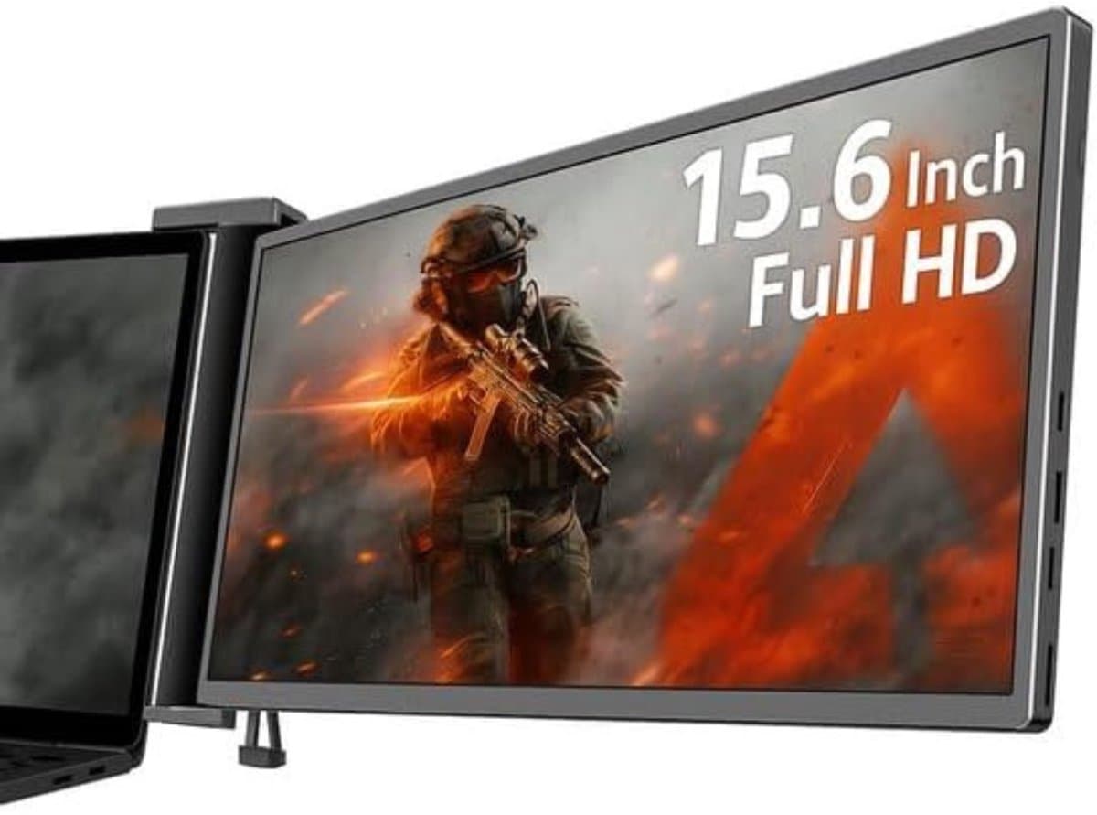 White-Label® Portable Monitor - Draagbare Scherm - Uitbreider - Full HD — afbeelding 1