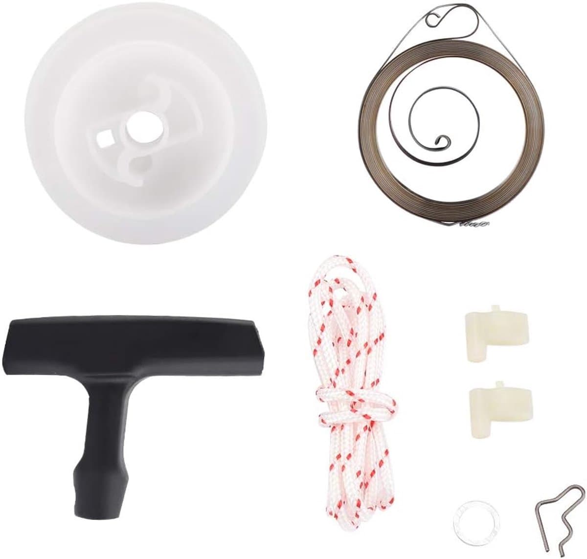 Pull Lawnmower Parts - Vervangingsset - Starterhandle - Touw - Veer voor 29 39 MS29 MS39 - Duurzaam — afbeelding 1