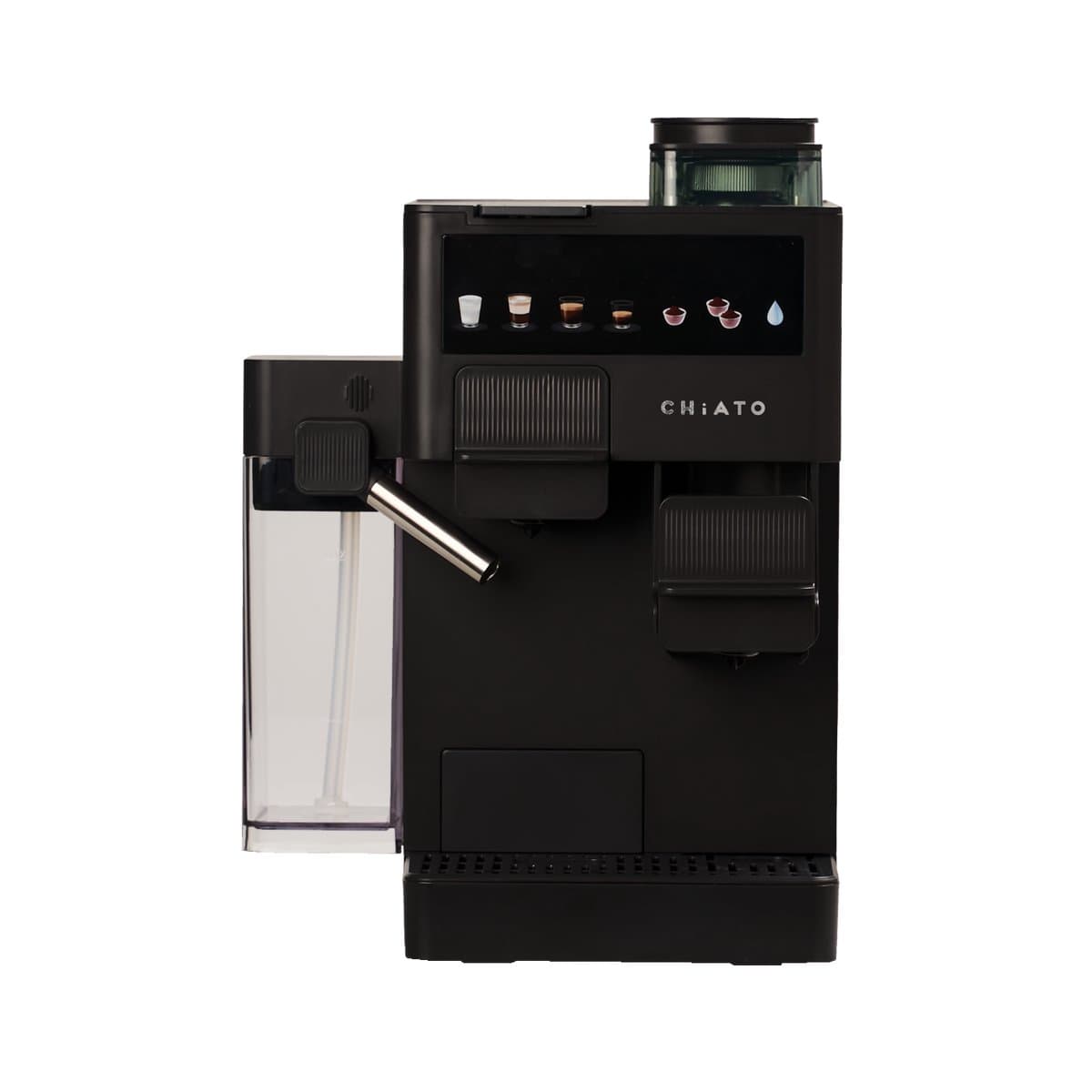 CHiATO coffeePLAY 5-in-1 Koffiemachine bonen met melksysteem - Zwart — afbeelding 1
