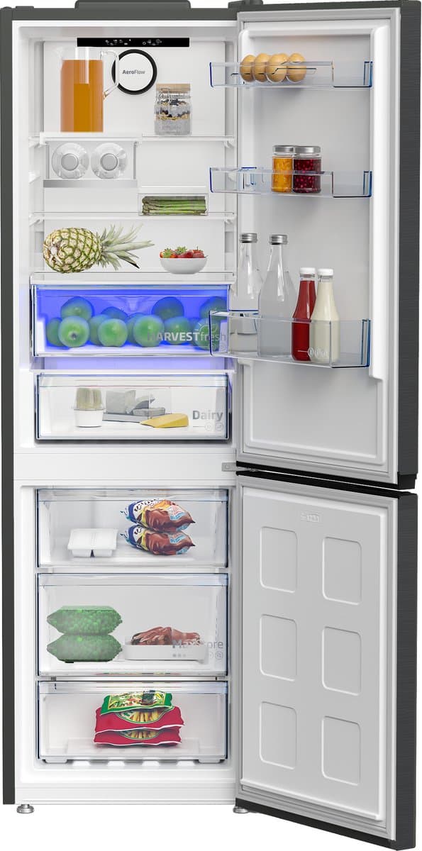 Beko B7RCNE367HG Vrijstaand 316 l Grijs — afbeelding 1