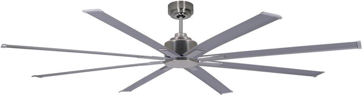 Plafondventilator The Gigant Zilver 2 Meter — afbeelding 1