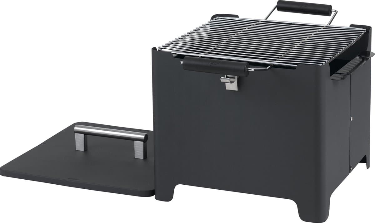 Tepro Chill&Grill Charcoal Grill "Cube" antraciet — afbeelding 1