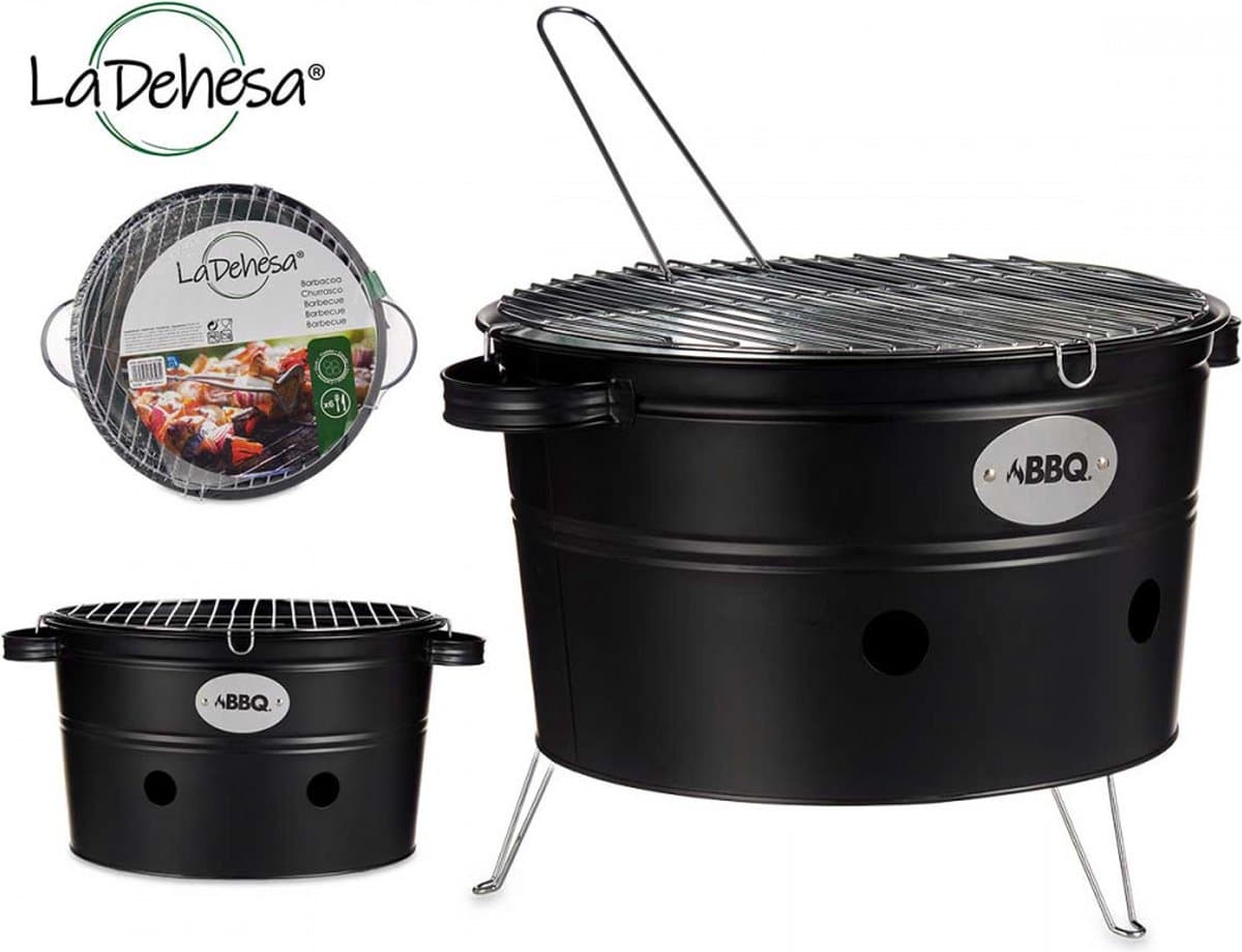 Barbecue Draagbare Ijzer Zink (35 x 20 x 30 cm) — afbeelding 1