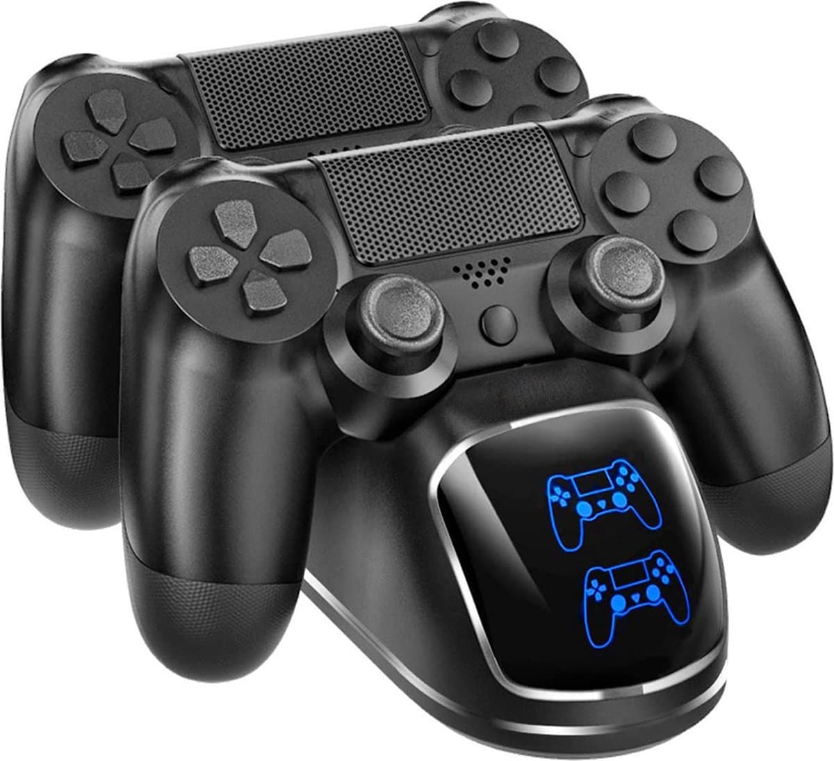 Dubbel Dock Lader Voor Controller PS4 Slim PS4 Pro - Charger Controller PS4 - Laadstation PS4 — afbeelding 1