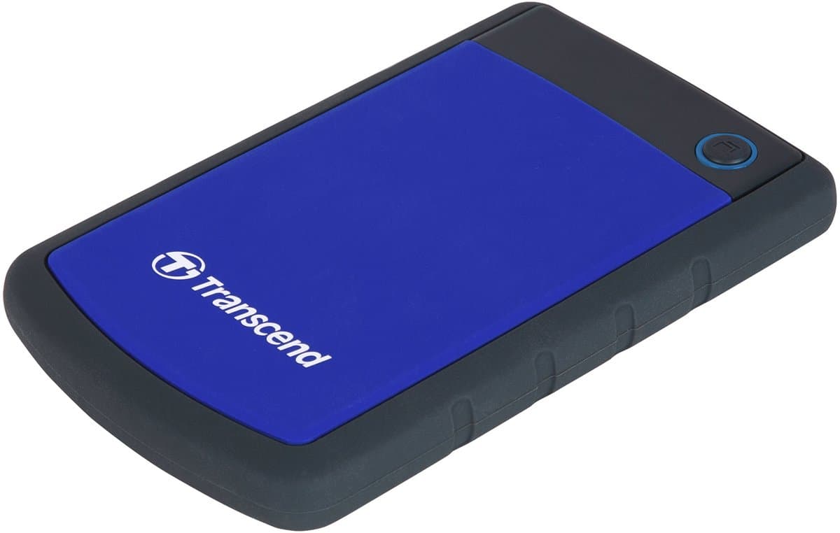 Transcend StoreJet® 25H3 4 TB Externe harde schijf (2.5 inch) USB 3.2 Gen 2 (USB 3.1) Blauw TS4TSJ25H3B — afbeelding 1