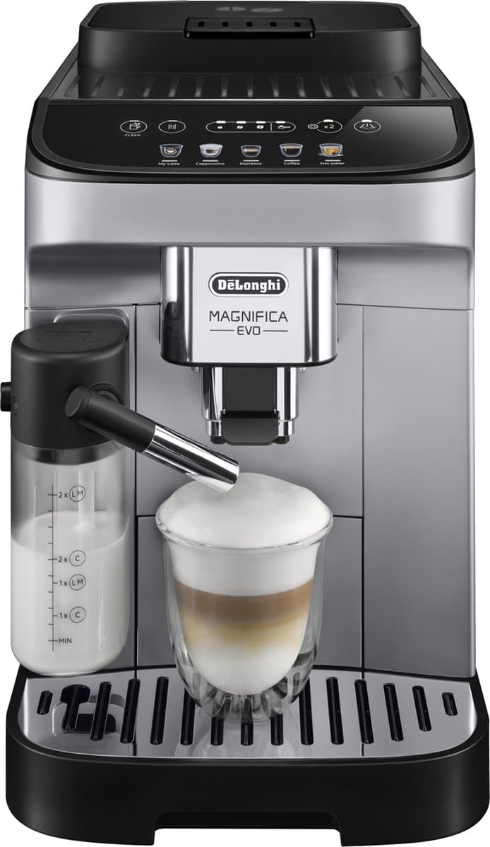 De'Longhi Magnifica Evo ECAM290.61.SB - Volautomatische espressomachine - Zilver/zwart — afbeelding 1