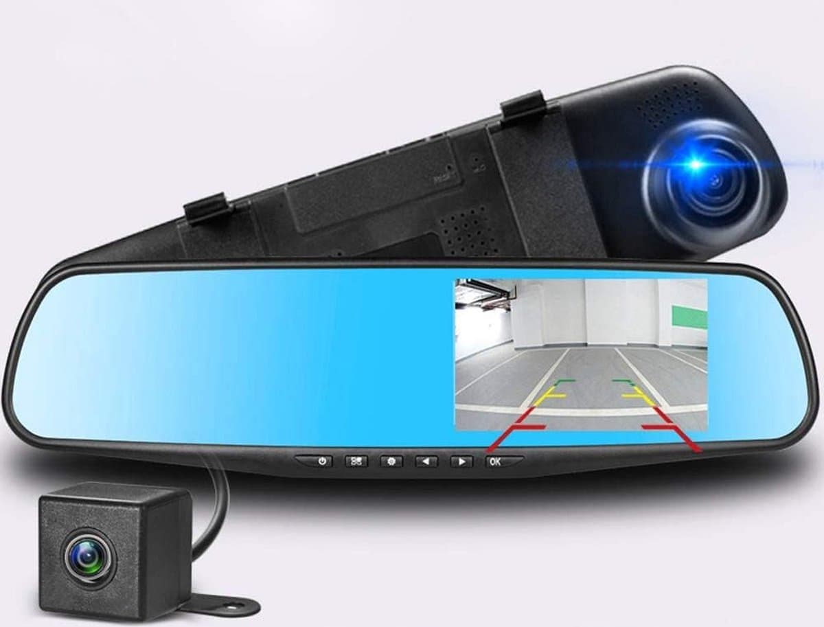 Dual Dashcam - Dashcam Voor en Achter - Auto Camera Dashcam - Dashcam Auto - Dual Dashcam voor Auto — afbeelding 1