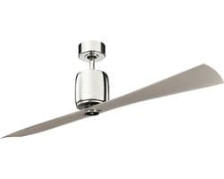 Plafondventilator met verlichting - Ferron - 60in / 152cm fan - gepolijst nikkel