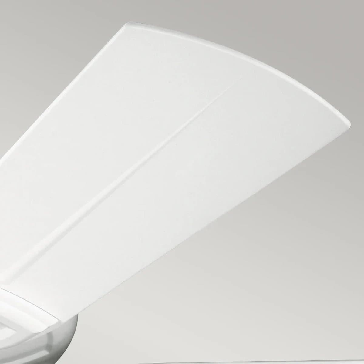 Plafondventilator met verlichting - Kevlar - 42in / 107cm ventilator - mat wit — afbeelding 1