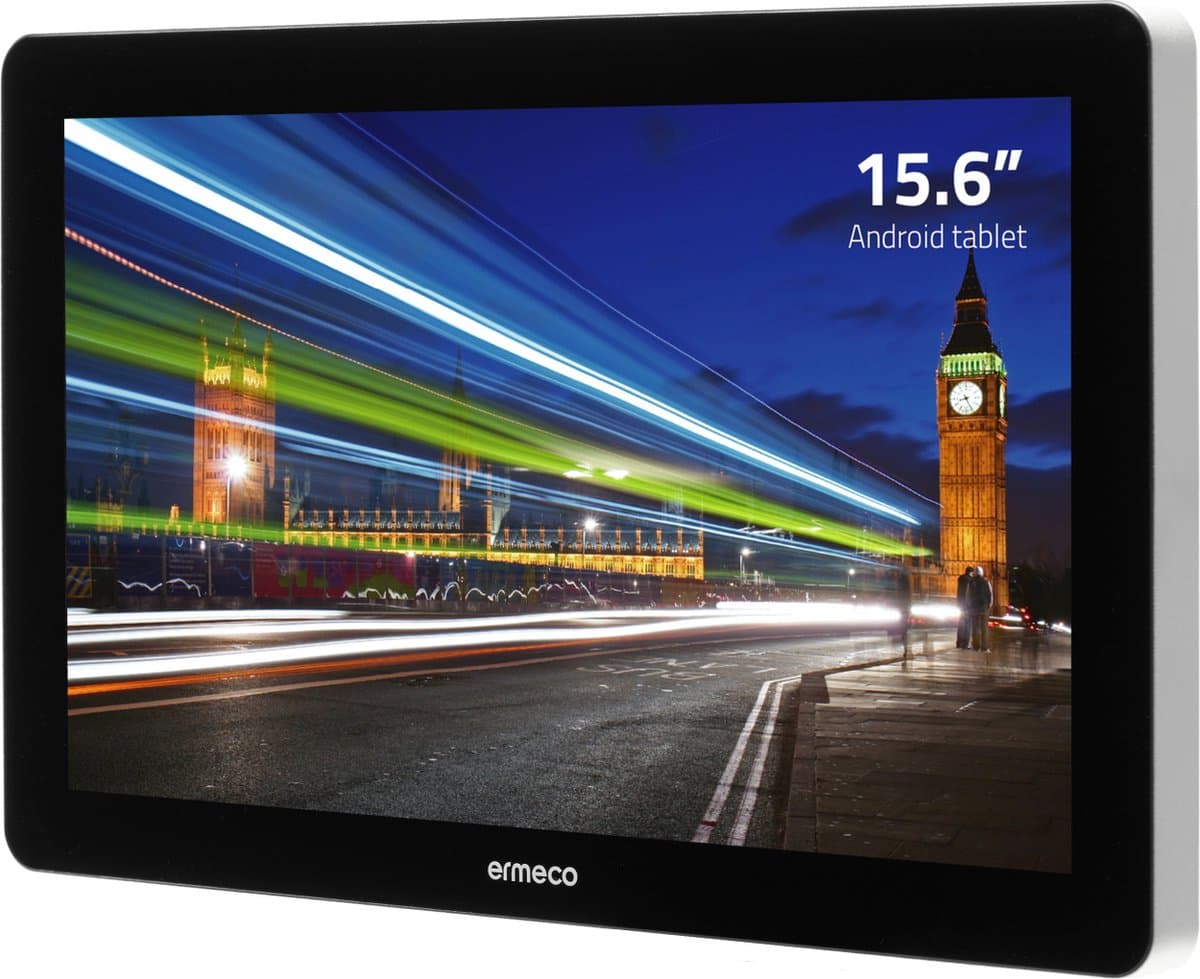 Ermeco 15.6 inch All-in-one touchscreen Tablet met Android | Professioneel l 24/7 gebruik | Touchscreen | 2 GB RAM | 16 GB Flash — afbeelding 1