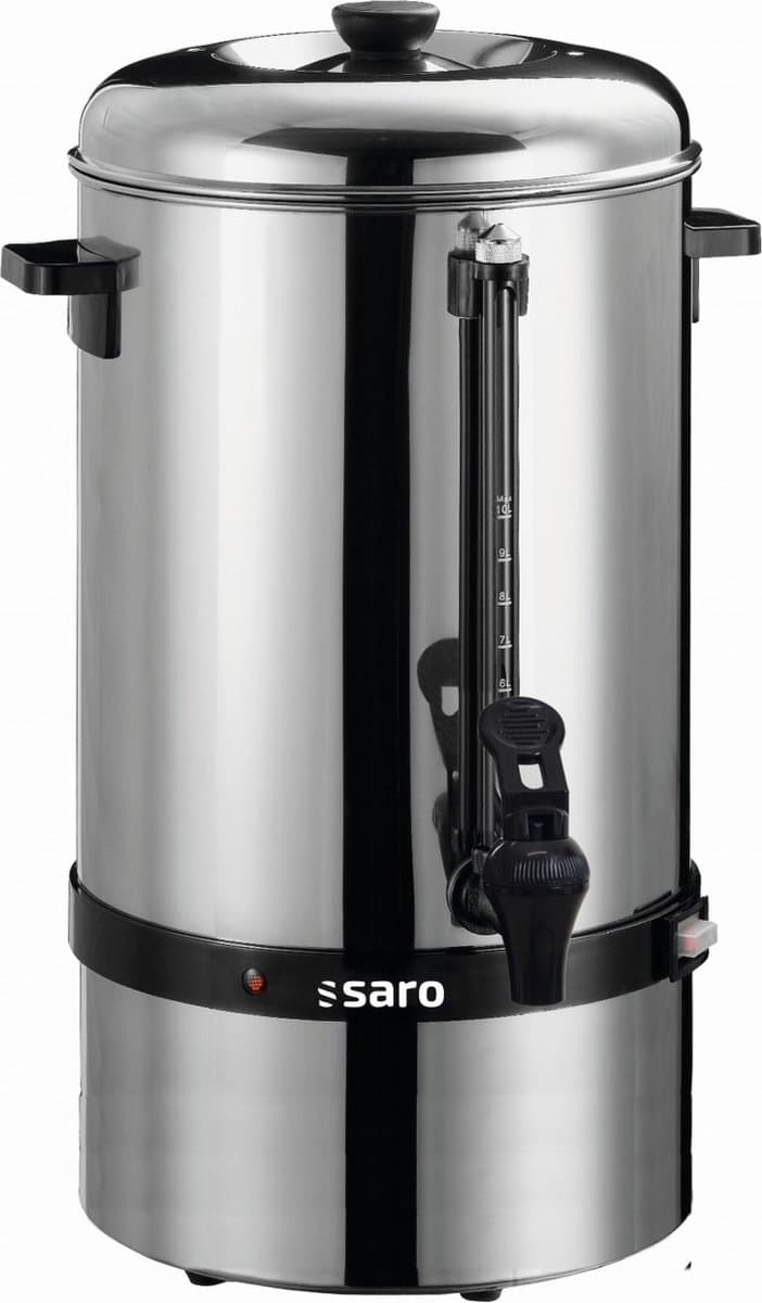 Saro RVS Koffie Percolator SAROMICA 6010 | 10 Liter | 54 x 27.5Ø cm — afbeelding 1