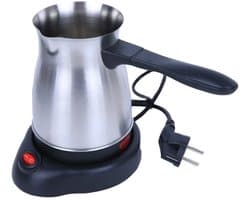 Turkse Koffiezetapparaat – Turkish Coffee Maker – Cezve – Elektrische Turkse Koffiepot – Turkse Koffieketel – RVS – Automatische Uitschakeling