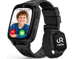 Ralio R5 GO - GPS horloge kind - 4G - Smartwatch Kinderen Met Simkaart - Video bellen& SOS-knop - GPS Tracker Kind - Schoolmodus - Waterdicht Kinderhorloge - Stappenteller, Geofencing -Cadeaus voor Jongens en Meisjes
