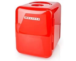 Melissa Mini Koelkast - Draagbare Koelkast - 4L - Koelen en Verwarmen - Skincare Fridge - 16580009 - Rood