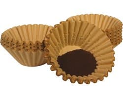 ZORRO Koffiefilter 250 Stk. 250/90 mm | Voor Gastronomie Koffiemachines | Hoge Kwaliteit Filter