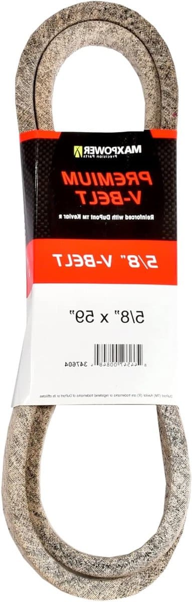 V-riemen - Aandrijfriem - Grasmaaier Onderhoud - Kevlar Versterkt - 5/8" x 59" - Zwart — afbeelding 1