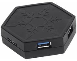 USB 3.0 Hub - Externe Poort Hub - Extra Poorten Creëren - Snel Opladen Compatibel