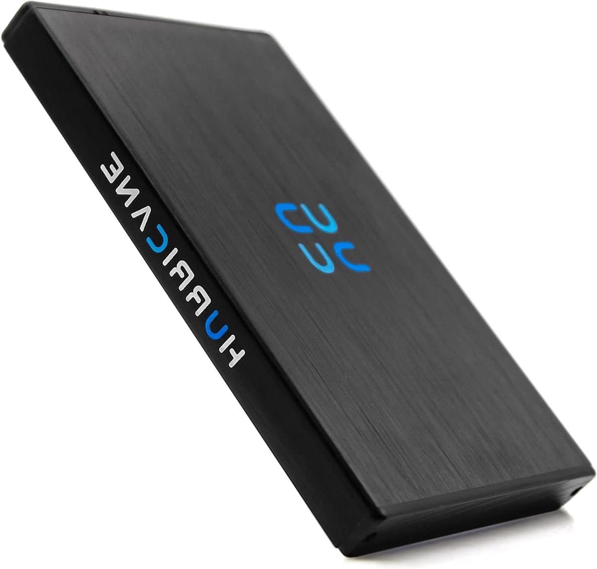 Externe Harde Schijf - Mobiele Opslag - Gegevens Back-uppen - Aluminium Behuizing - 1 TB - Zwart — afbeelding 1