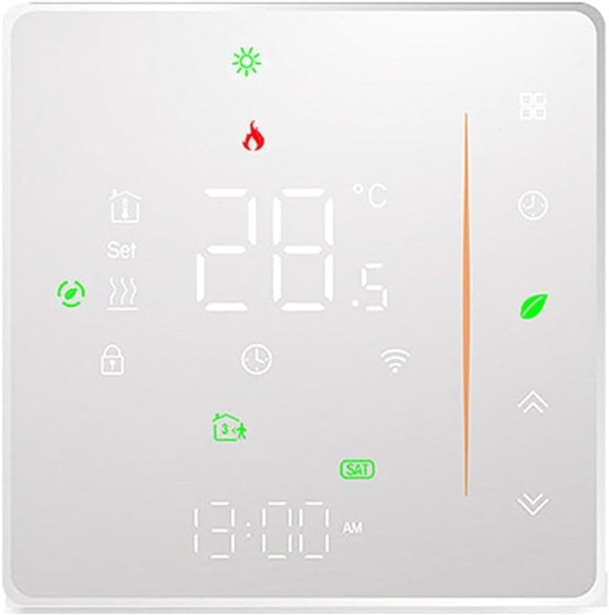 Intelligente Thermostaat - App Gestuurd - Comfort Verhogend - Weeks schema - 10.8 x 9.8 cm - Zwart — afbeelding 1