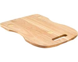 Rolplank Keukenmachine - Schuifbak Mixer - Apparaat Verplaatsen - Antislip Oppervlak - Niet Gespecificeerd - Houtkleur