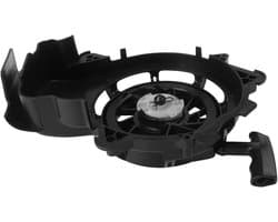 Trekstarter Grasmaaier - Startmotor Terugslag - Onderhoud Grasmaaier - Duurzaam Metaal Kunststof - 230 g - Zwart