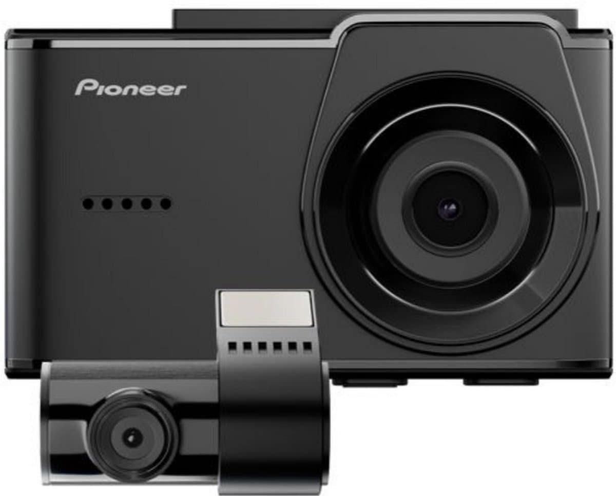 Pioneer VREC-H520DC dashcam – 2K – voor- en achtercamera – 143° kijkhoek – 3 inch IPS-touchscreen – ADAS — afbeelding 1