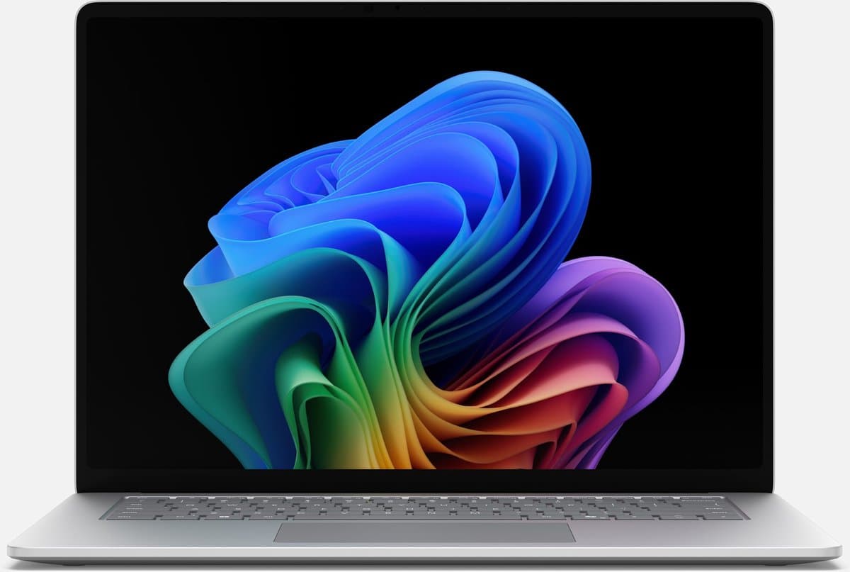 MICROSOFT Surface Laptop 8 Copilot+ PC - 15 inch - Snapdragon X2 Elite - 32 GB - 512 GB - Zwart - Windows 11 Pro — afbeelding 1