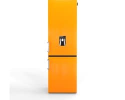 NUNKI LARGEH2O-ASUN / Combi Bottom Koelkast, E klasse, 268l, Waterdispenser, Sunflower, Gloss (ALL sides)