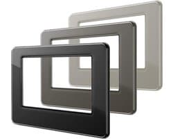 Thermostaat Fronten - Verwarmingsbedekking - Interieur Aanpassen - Verwisselbare Panel Set - 139 x 101 cm - Wit