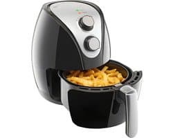 SNJY® Mini Airfryer - Airfryer Klein - Camping Airfryer - 9-in-1 - 3,6 Liter - 1500W - Zwart