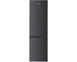 Heinner HCNF-HM293INVDGD Koel-vriescombinatie – 293 L – Total No Frost – Inverter Compressor – Energieklasse D – Instelbare Thermostaat – LED-verlichting – Antracietgrijs – 5 Jaar Garantie