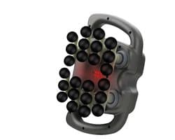 NordHaus Spiermassagepistool - Fascia Massageapparaat - Massagegun - 24 Massagekoppen voor Diepe Spiermassage - 24 Head