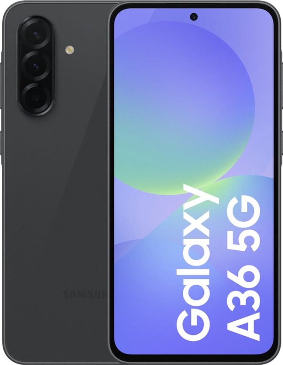 Samsung Galaxy A36 5G - 256GB - Awesome Black — afbeelding 1