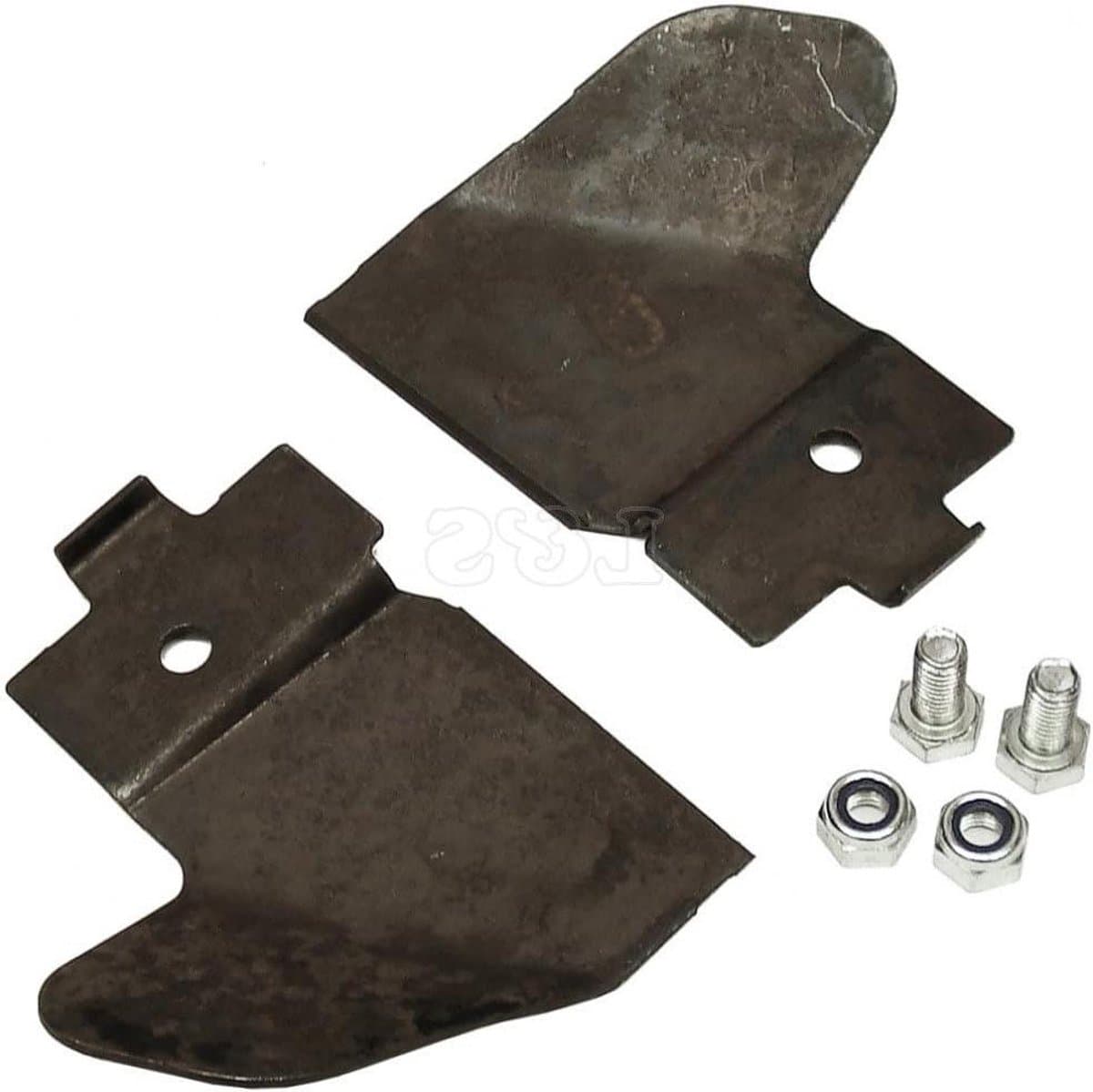 Reservemes Set - Maaimessen Paar - Gazon Onderhoud - Originele Pasvorm - 114mm x 97mm - Metaal — afbeelding 1