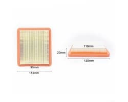 Luchtfilter Vervanging - Compatibel met GCV145/170/200 - HRU19/HRN216/HRX217 - HRG466 - 17211-Z8B-901 - Motorfilter
