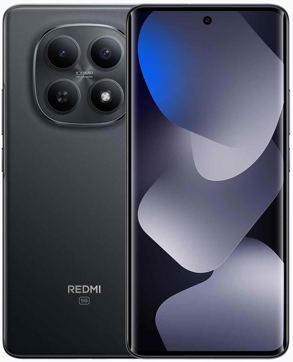 Xiaomi Redmi Note 15 5G - 8GB - 512GB - Middernacht Zwart - Dual SIM — afbeelding 1