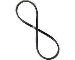 Vervangingsriemen Grasmaaier - Reserveonderdelen Tuin - Gazononderhoud - Duurzaam Rubber - 24" of 28" - Zwart