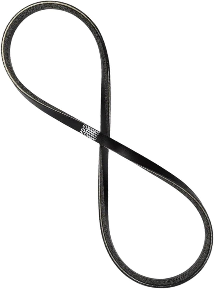 Vervangingsriemen Grasmaaier - Reserveonderdelen Tuin - Gazononderhoud - Duurzaam Rubber - 24" of 28" - Zwart — afbeelding 1