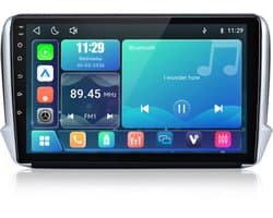 Cestovet Autoradio - Geschikt Voor Peugeot 208/2008 2012 t/m 2018 - LINUX - Draadloos CarPlay & Android Auto - 2012 2013 2014 2015 2016 2017 2018