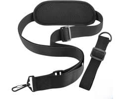 Gras trimmer draagband - Schouderharnas Bosmaaier - Tuinonderhoud - Ergonomisch Ontwerp - 55-100 cm - Zwart