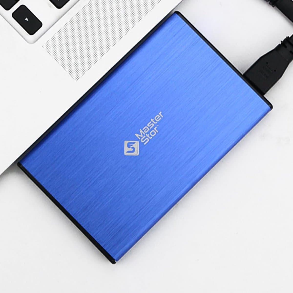 Externe harde schijf 250GB - USB 3.0 super snel - ultra dun en compact - ideaal voor dataopslag - ShopVlot — afbeelding 1