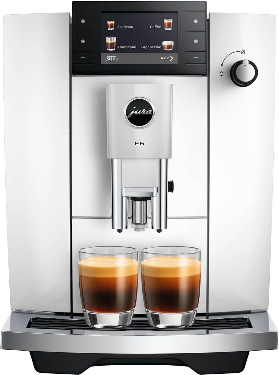 JURA - E6 Piano White (ED) - Volautomatische koffiemachine — afbeelding 1